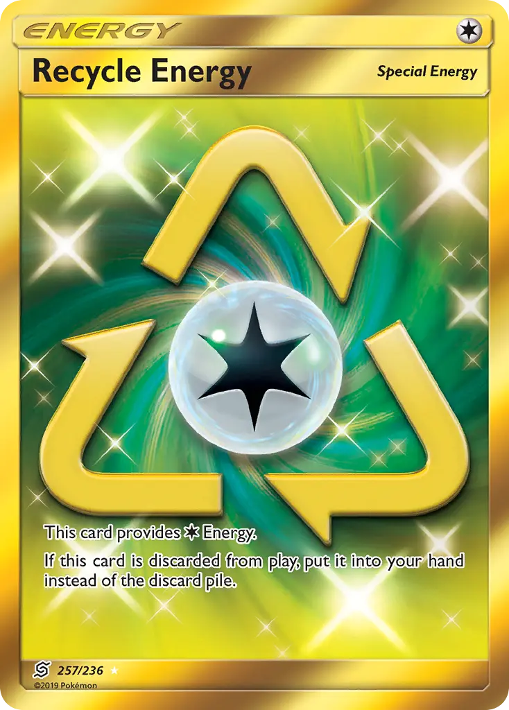 Recycle Energy - Unified Minds 257/236 (Secret Rare)