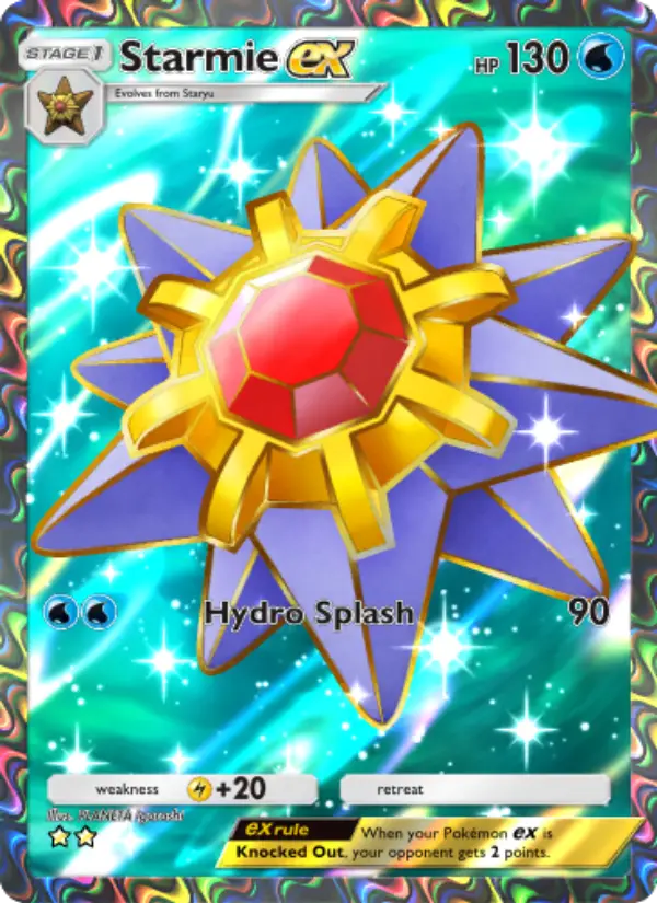 Starmie ex - Genetic Apex 257/226