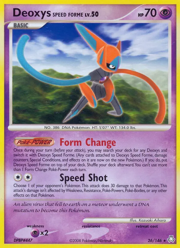 Deoxys Speed Forme - Legends Awakened 026/146 (Regular)