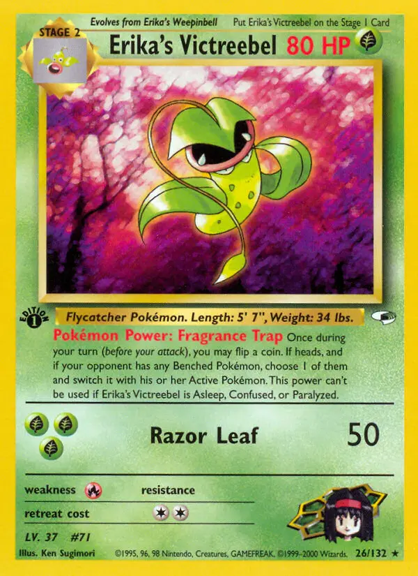 Erika's Victreebel - Gym Heroes 026/132 (Regular)