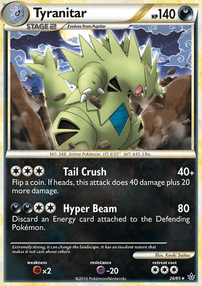 Tyranitar - Unleashed 026/095