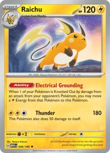 Raichu - 151 026/165 (Reverse Holo)