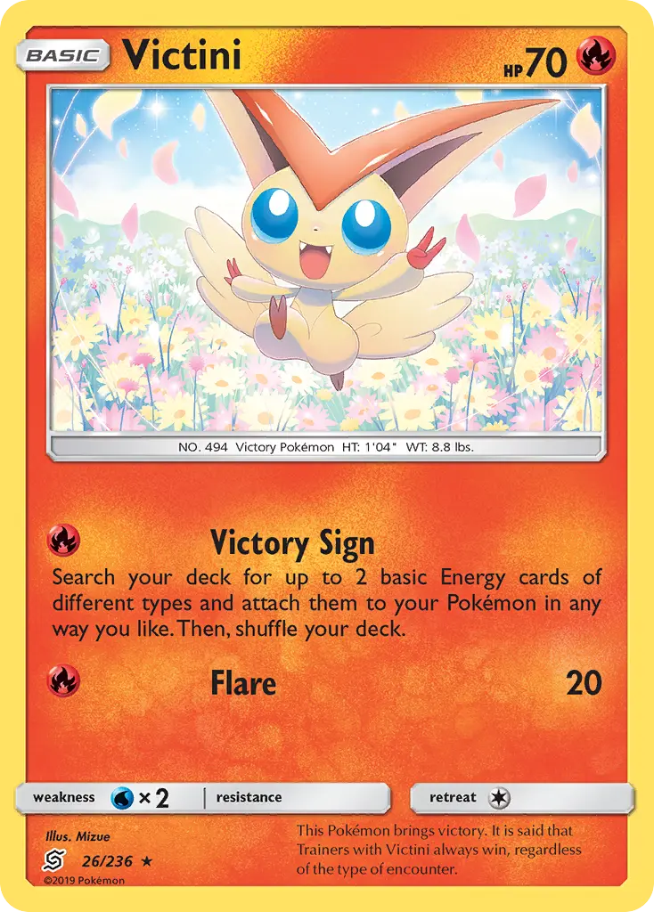 Victini - Unified Minds 026/236 (Holo)