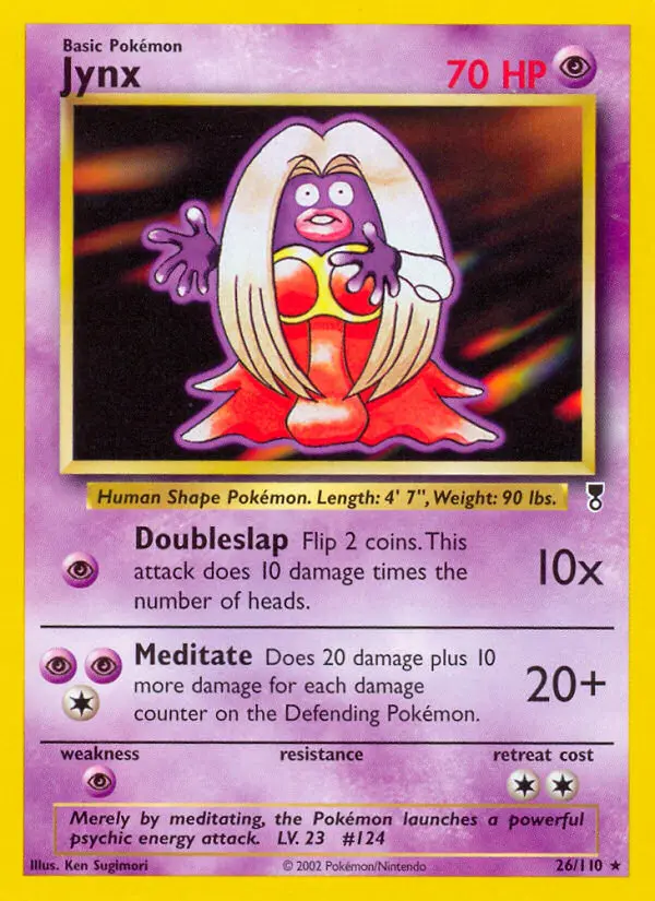 Jynx - Legendary Collection 026/110 (Reverse Holo)