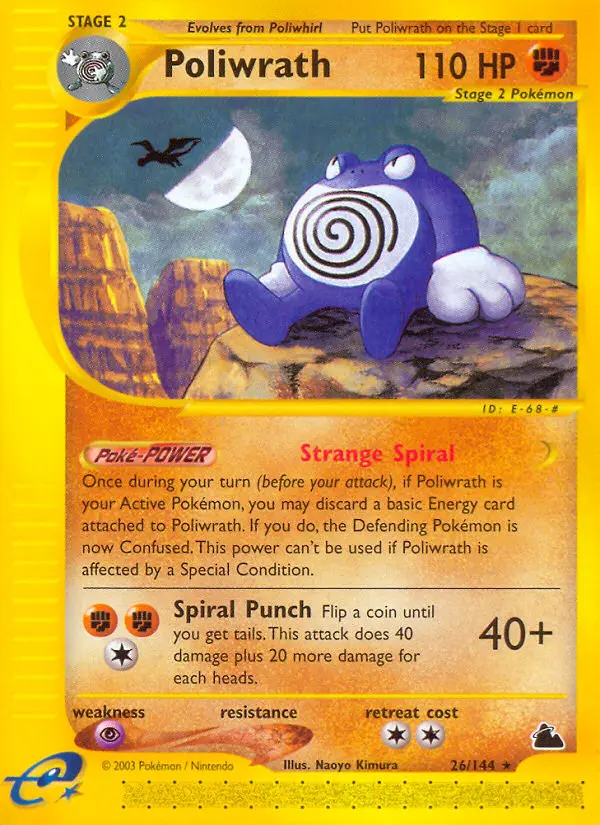 Poliwrath - Skyridge 026/144 (Regular)