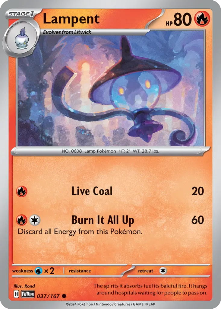 Lampent - Trick or Trade 2024 026/030 (Regular)