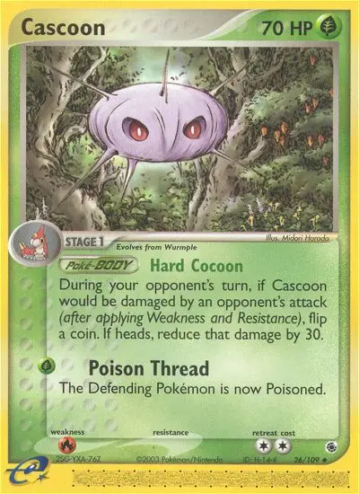 Cascoon - Ruby & Sapphire 026/109 (Regular)
