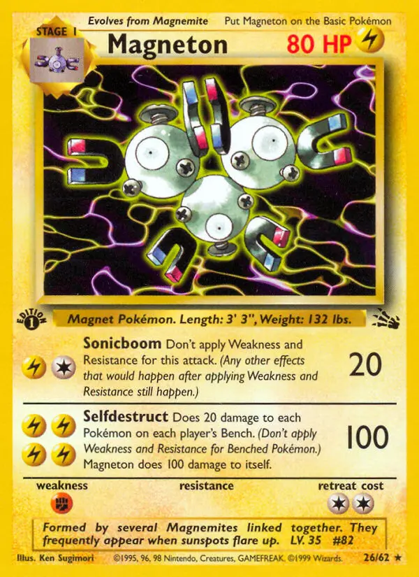 Magneton - Fossil 026/062 (Regular)