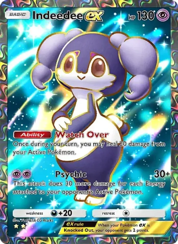 Indeedee ex - Mega Rising 260/226