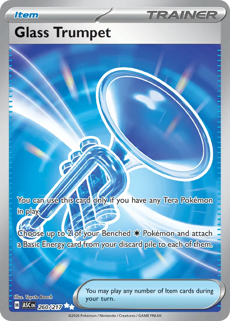 Glass Trumpet - Ascended Heroes 260/217 (Holo)