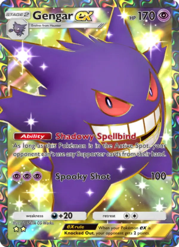Gengar ex - Genetic Apex 261/226