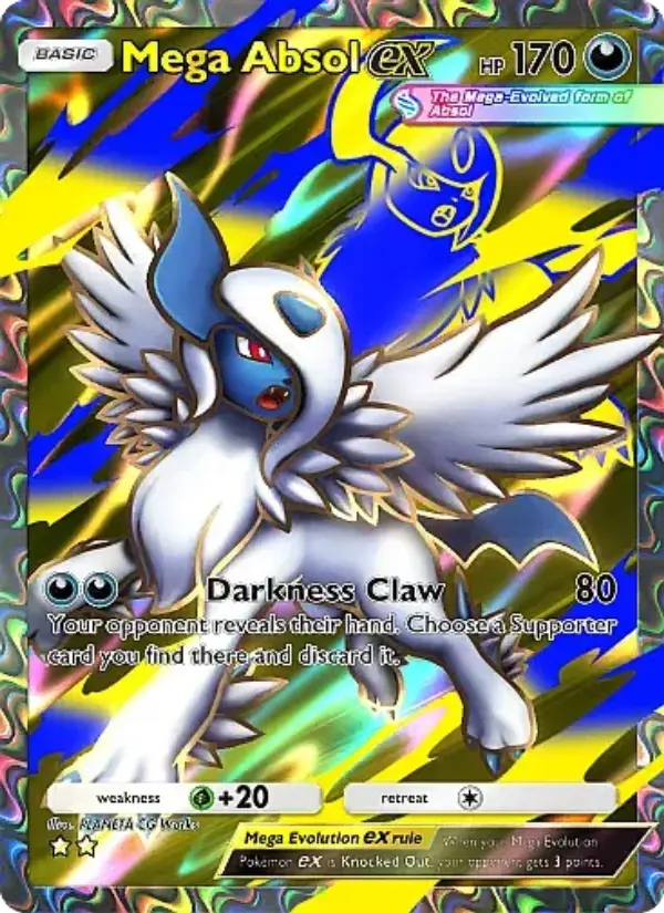 Mega Absol ex - Mega Rising 262/226