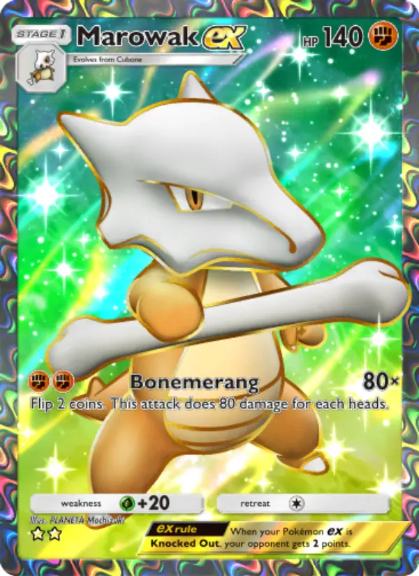 Marowak ex - Genetic Apex 264/226