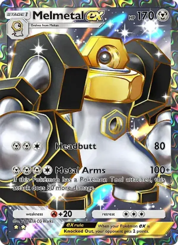Melmetal ex - Mega Rising 264/226
