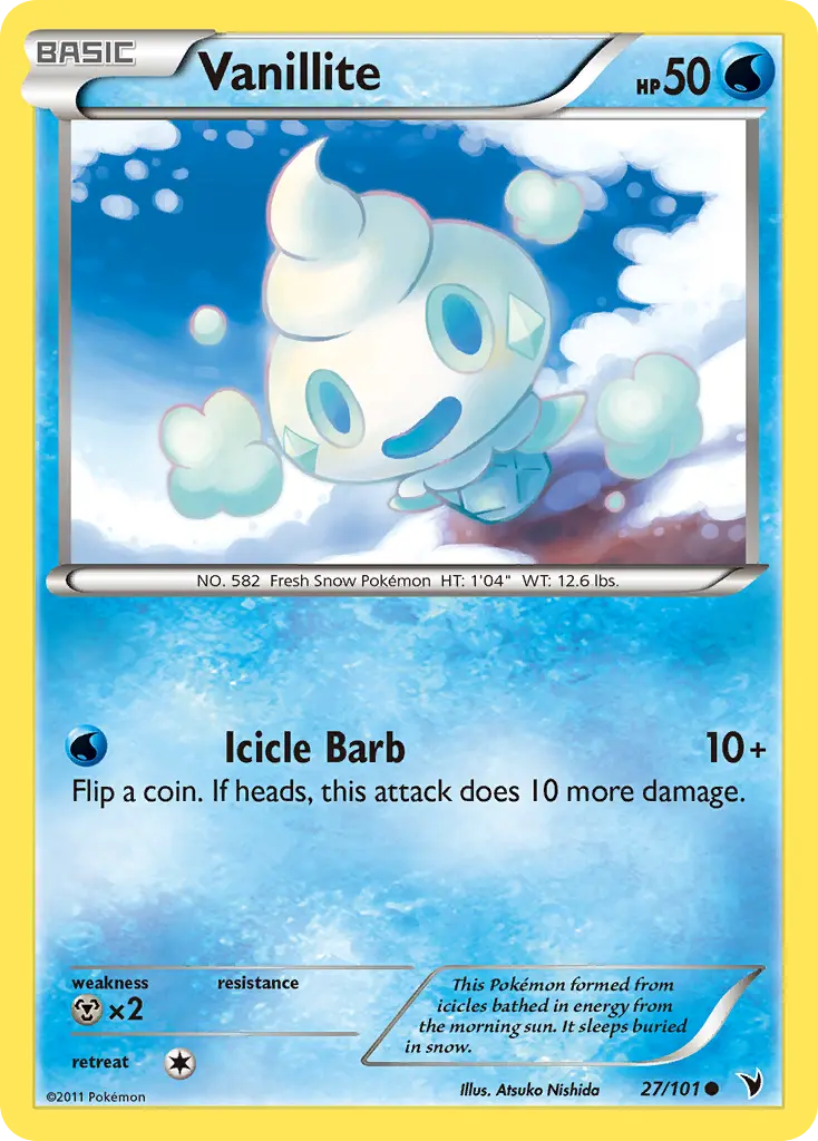 Vanillite - Noble Victories 027/101 (Regular)