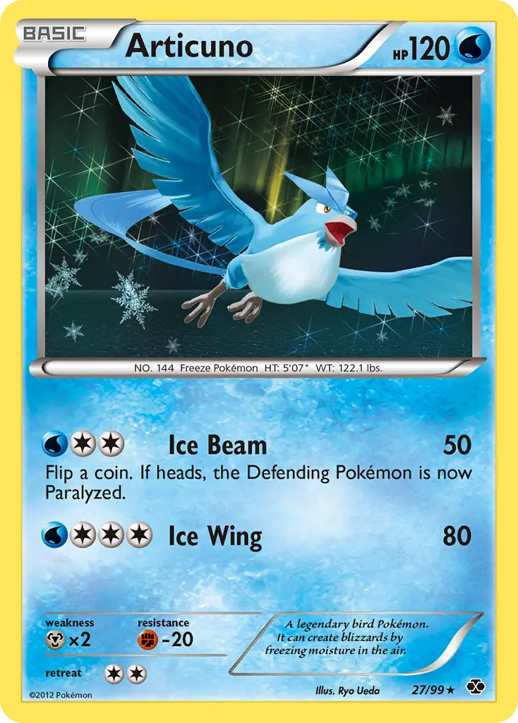 Articuno - Next Destinies 027/099 (Reverse Holo)