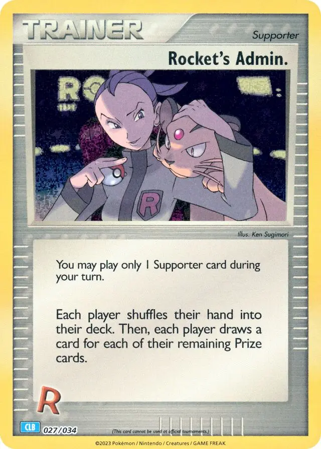 Rocket's Admin. - Blastoise & Suicune ex 027/034 (Holo)