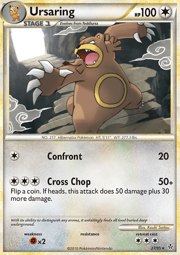 Ursaring - Unleashed 027/095
