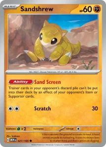 Sandshrew - 151 027/165 (Regular)
