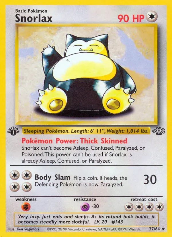 Snorlax - Jungle 027/064 (Regular)