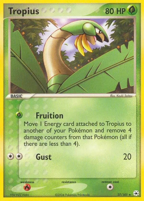 Tropius - Hidden Legends 027/101 (Regular)