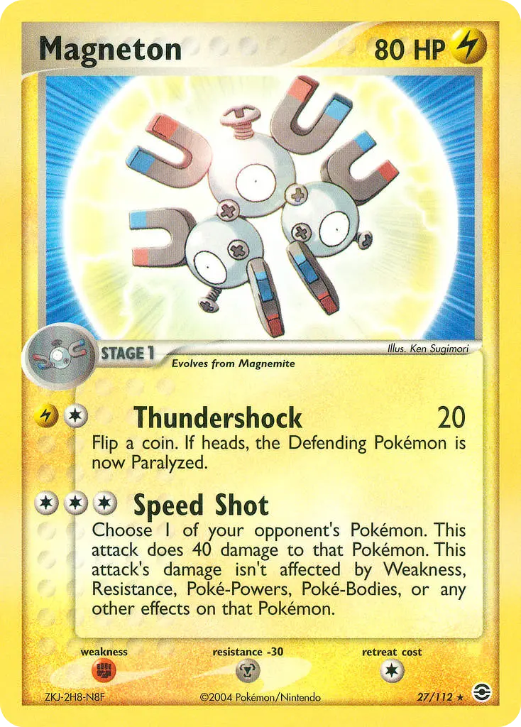 Magneton - FireRed & LeafGreen 027/112 (Regular)
