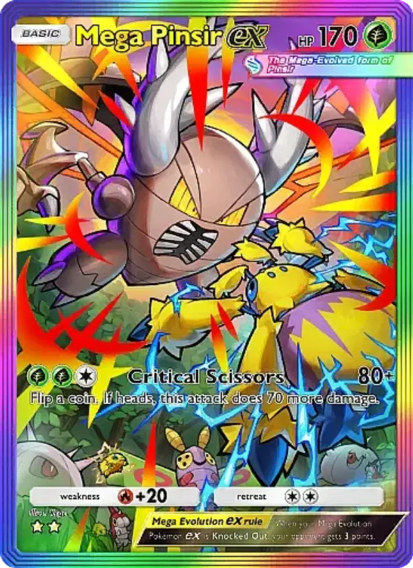 Mega Pinsir ex - Mega Rising 272/226
