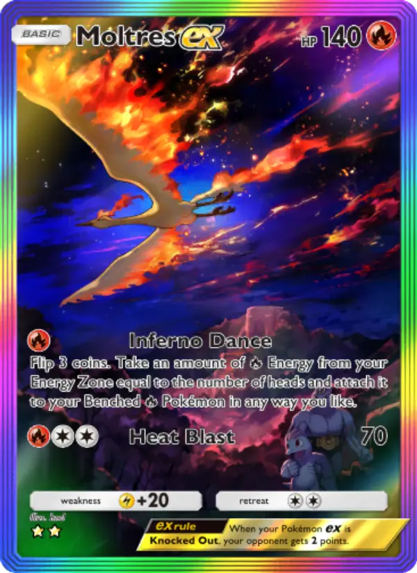 Moltres ex - Genetic Apex 274/226