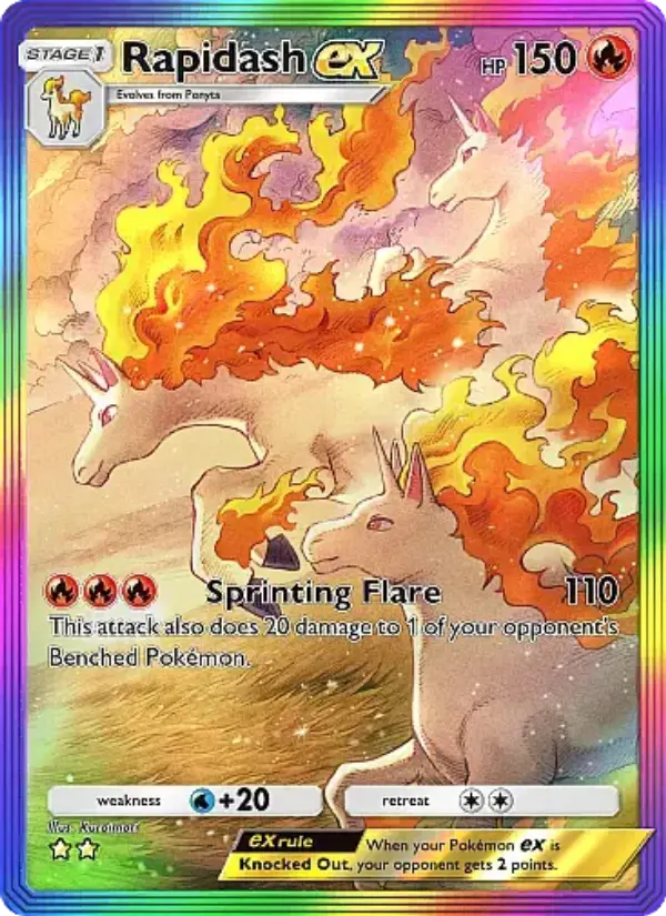 Rapidash ex - Mega Rising 274/226