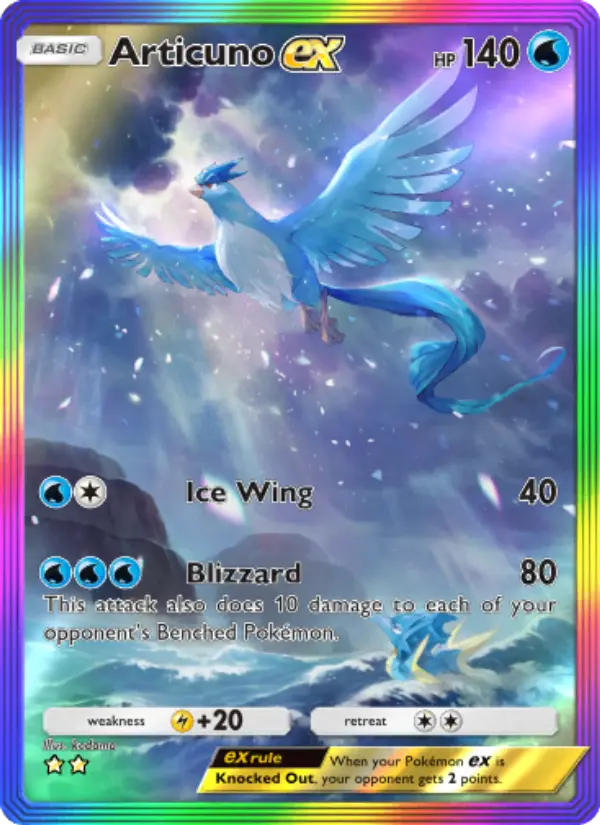 Articuno ex - Genetic Apex 275/226