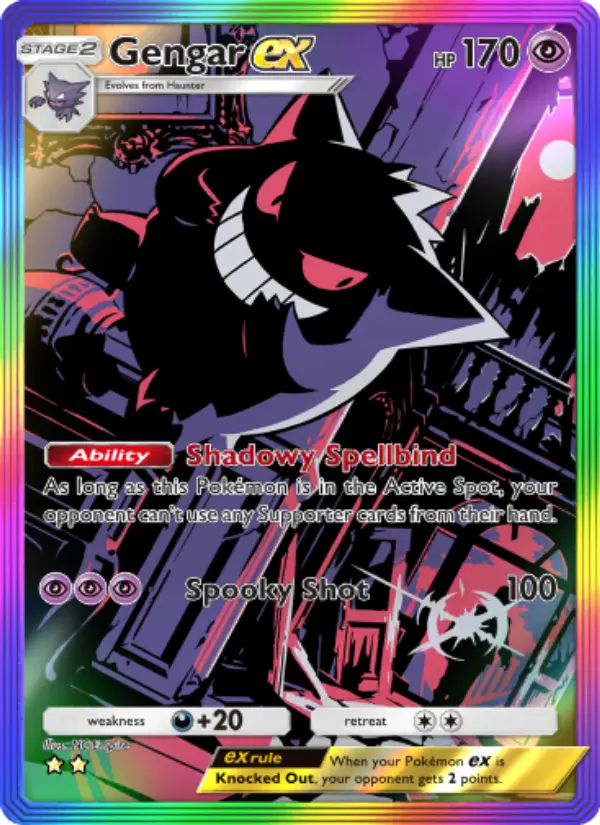 Gengar ex - Genetic Apex 277/226