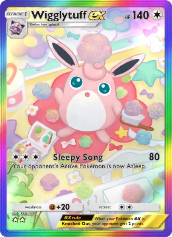 Wigglytuff ex - Genetic Apex 279/226