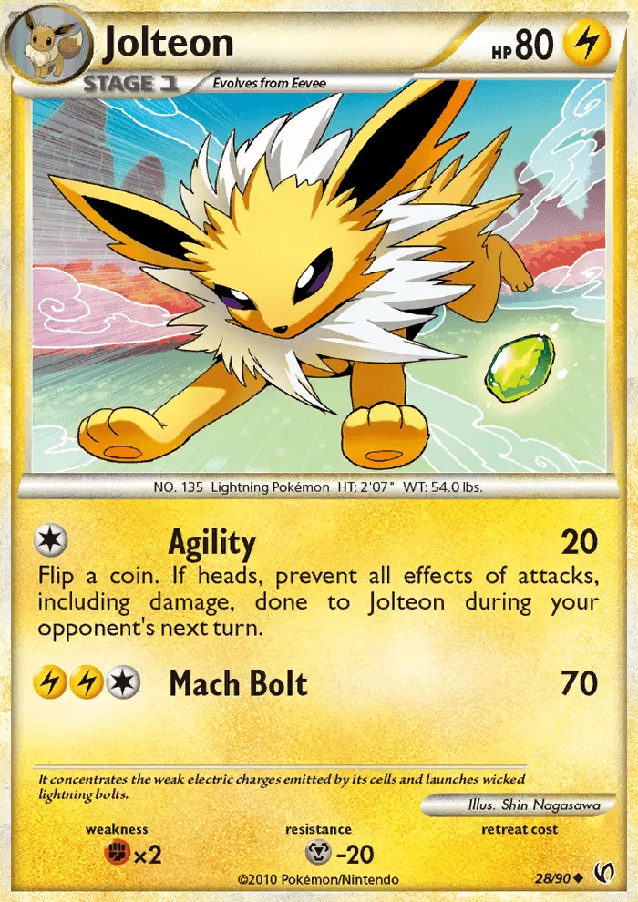 Jolteon - Undaunted 028/090