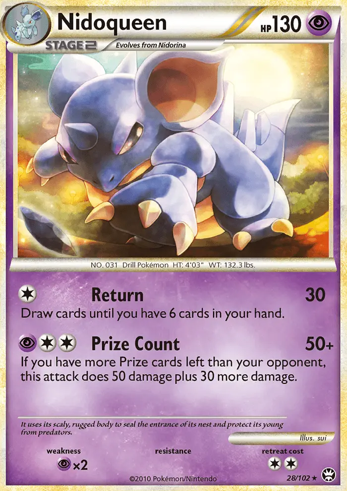 Nidoqueen - Triumphant 028/102