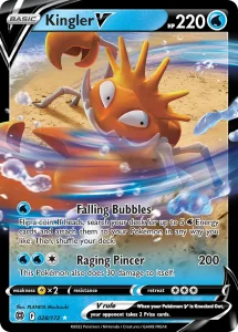 Kingler V - Brilliant Stars 028/172 (Holo)
