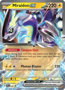 Miraidon ex - Scarlet & Violet Black Star Promos SVP 028 (Holo)