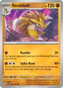 Sandslash - 151 028/165 (Regular)