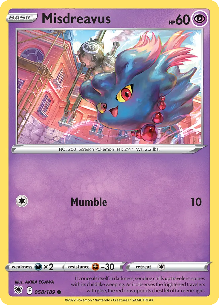 Misdreavus - Trick or Trade 2022 028/030 (Regular)