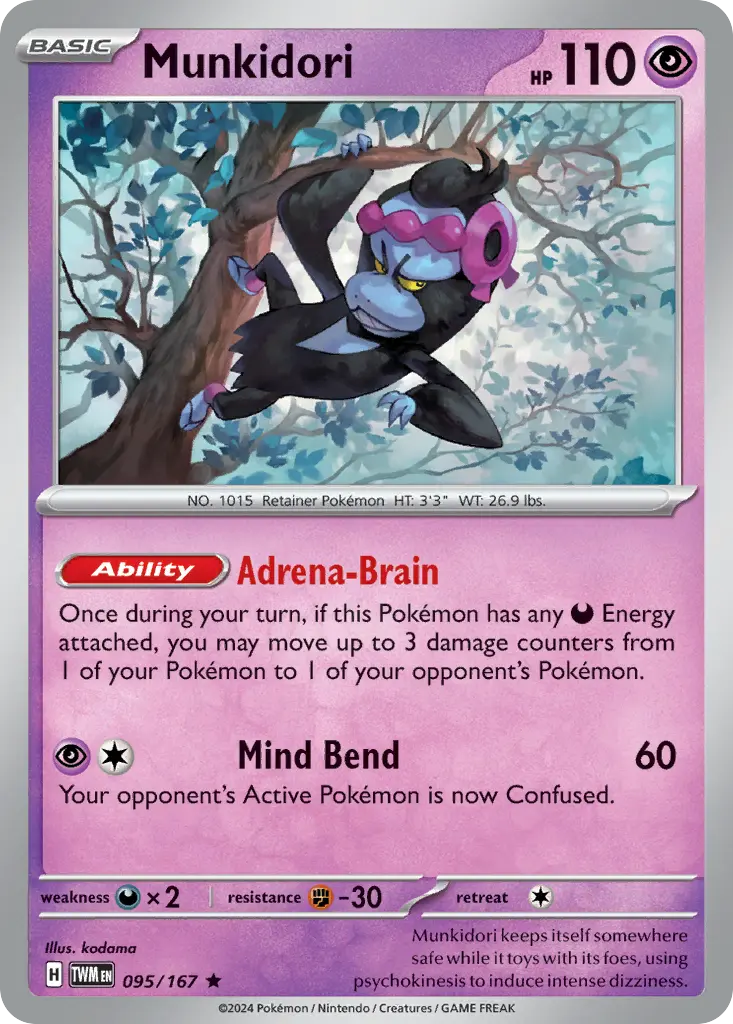 Munkidori - Trick or Trade 2024 028/030 (Cosmos Holo)