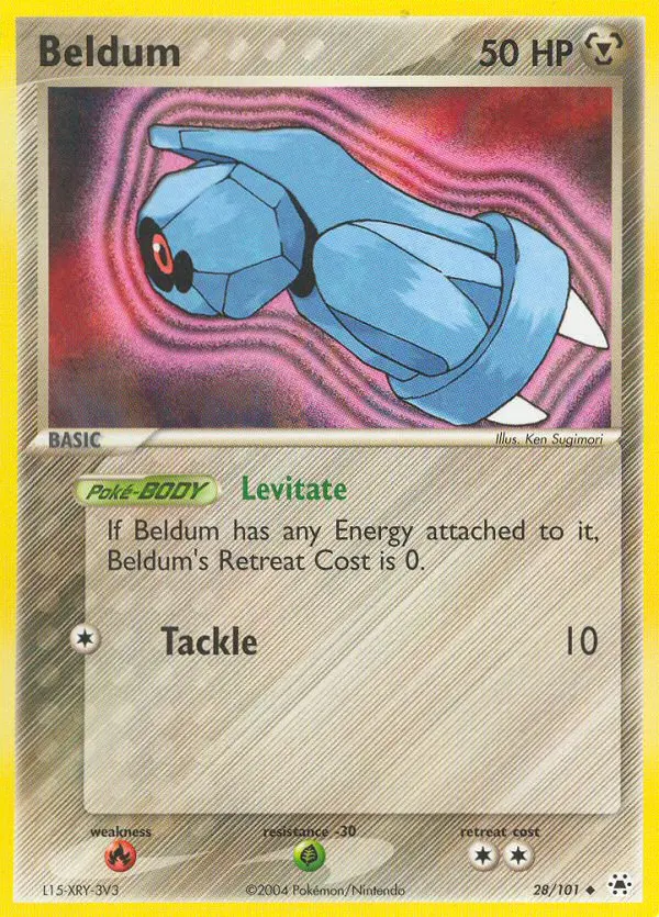 Beldum - Hidden Legends 028/101 (Regular)
