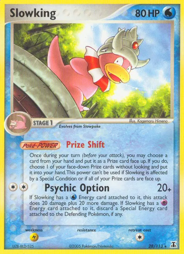 Slowking - Delta Species 028/113 (Reverse Holo)