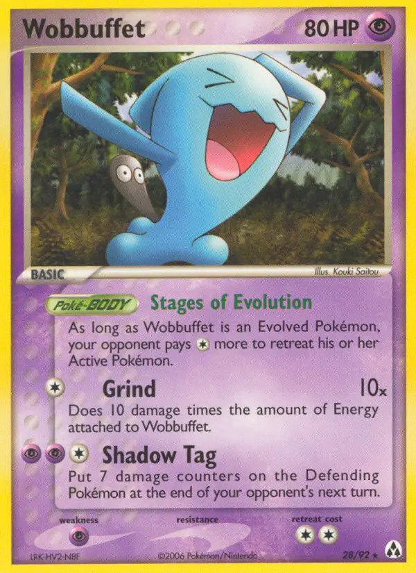 Wobbuffet - Legend Maker 028/092 (Reverse Holo)