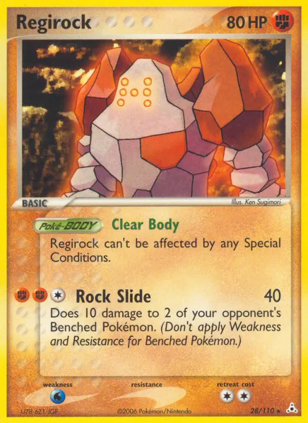 Regirock - Holon Phantoms 028/110 (Regular)