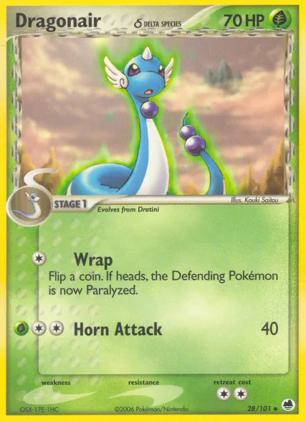 Dragonair δ - Dragon Frontiers 028/101 (Regular)