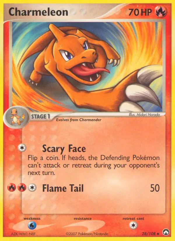 Charmeleon - Power Keepers 028/108 (Reverse Holo)