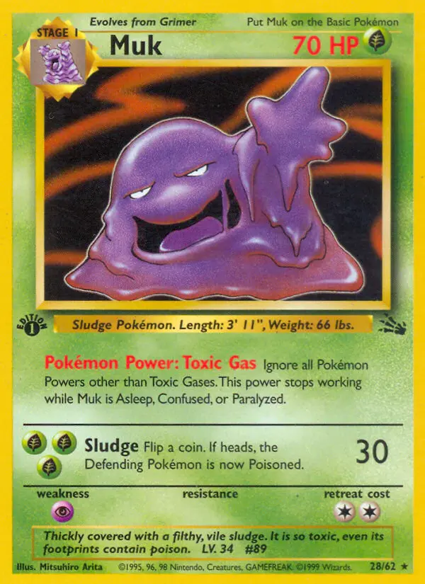 Muk - Fossil 028/062 (Regular)