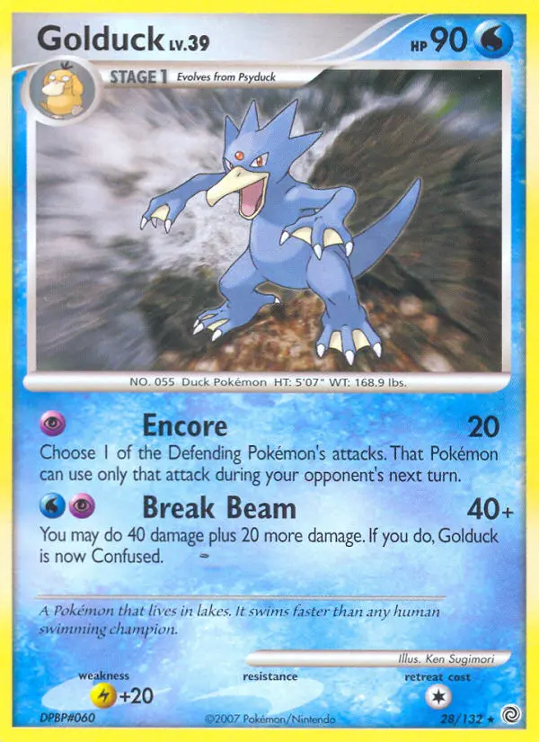 Golduck - Secret Wonders 028/132 (Regular)