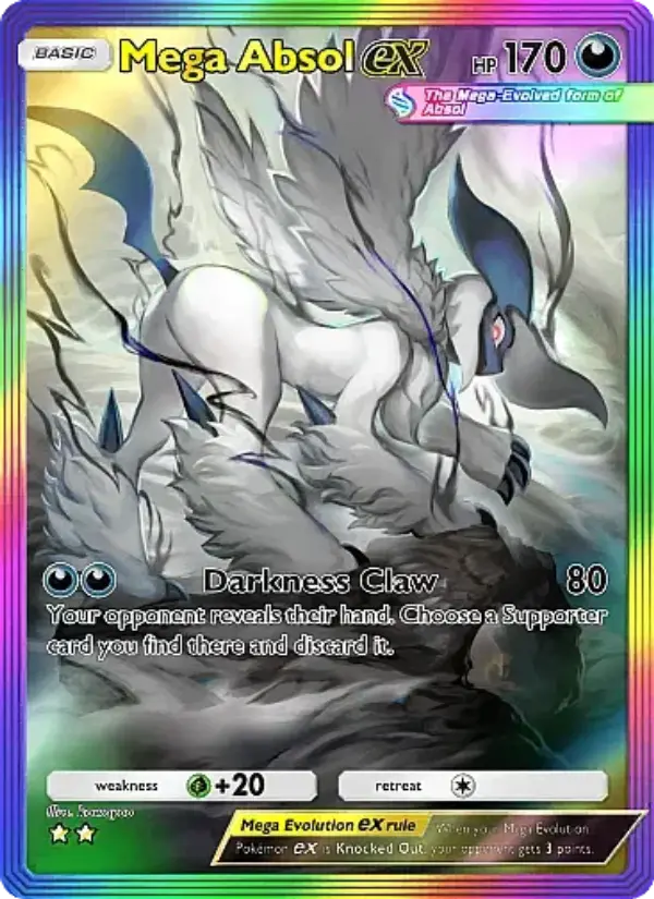 Mega Absol ex - Mega Rising 280/226
