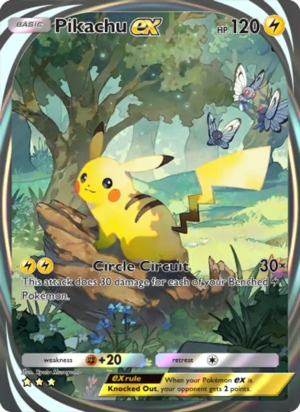 Pikachu ex - Genetic Apex 281/226