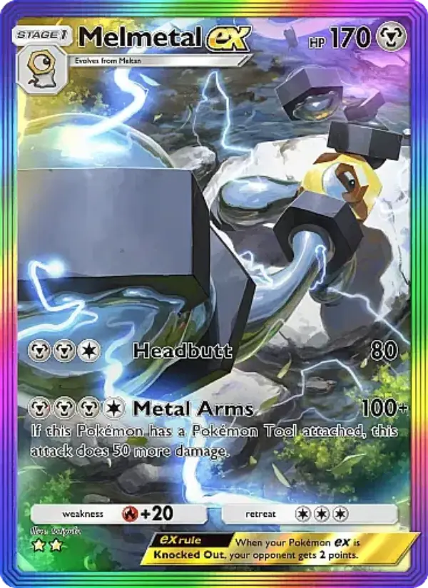 Melmetal ex - Mega Rising 282/226